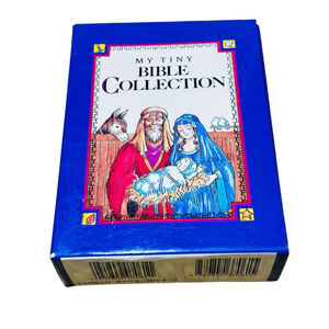 My Tiny Bible Collection, set of vintage religious hardcover books